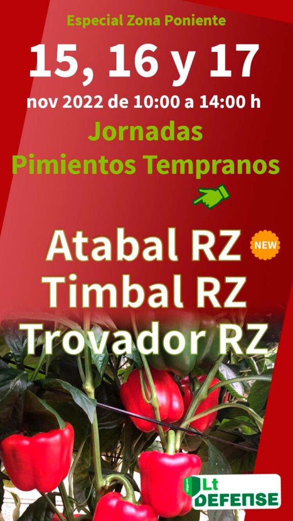 Jornadas de pimiento de Rijk Zwaan