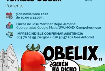 Día 3 de noviembre. Jornada de tomate Obelix de CapGen