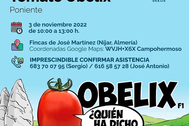 Día 3 de noviembre. Jornada de tomate Obelix de CapGen