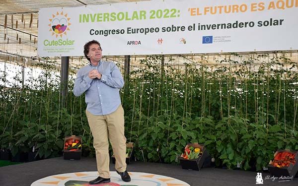 José Miguel Mulet en el Congreso de Invernaderos Solares / agroautentico.com