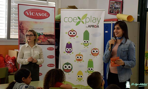 María Dolores Rubio y Mª del Mar Martínez, nutricionista y maestra en Coexplay / agroautentico.com