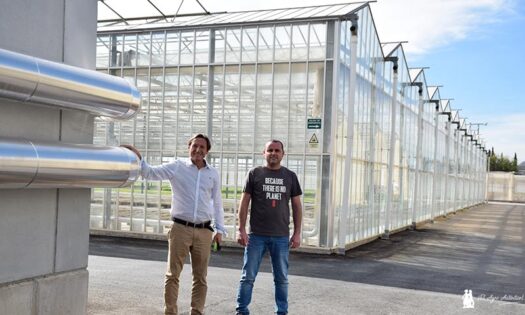 Antonio Cambil (Sistemas de Calor) y Daniel Antón (Babyplant) / agroautentico.com