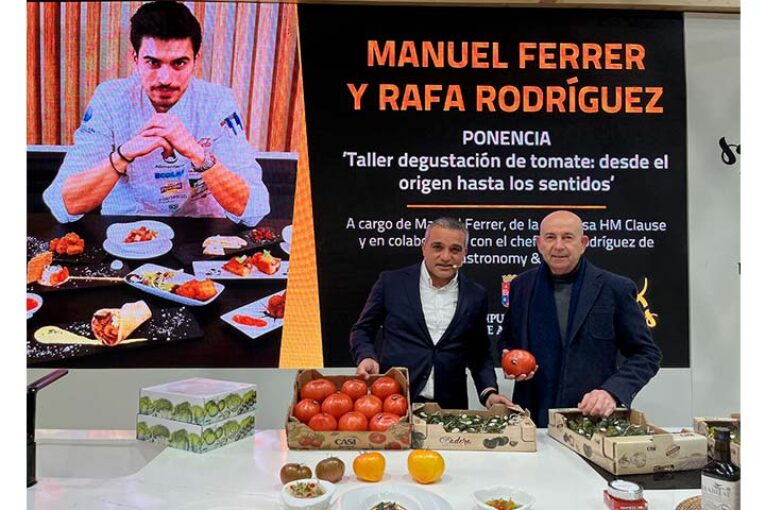 El tomate de sabor de CASI en Madrid Fusión