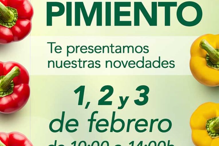 Del 1 al 3 de febrero. Tradicionales Jornadas de Pimiento de HM.CLAUSE