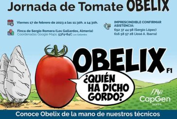 Día 17 de febrero. Jornadas del tomate Obelix de CapGen Seeds
