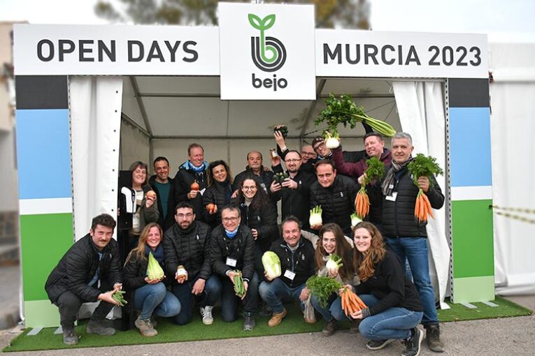 Bejo presume de campo de brásicas en su finca de Murcia