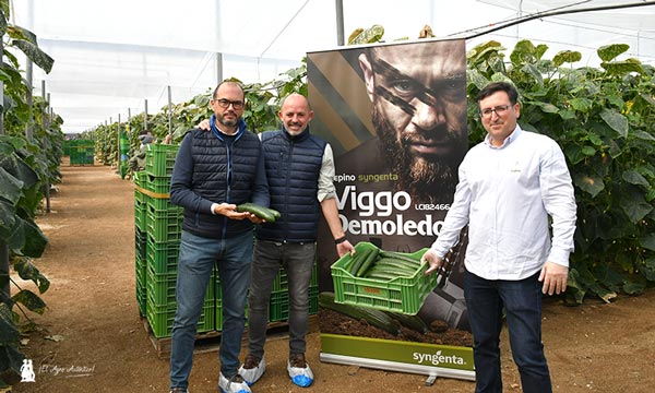 Miembros del equipo de Syngenta: Antonio Gutiérrez, Antonio Salvador y José María Pareja / agroautentico.com