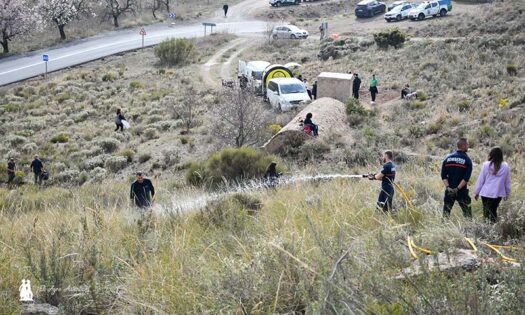 Bomberos, Biosur en Acción y Urban Street Forest reforestan Sierra de Gádor / agroautentico.com
