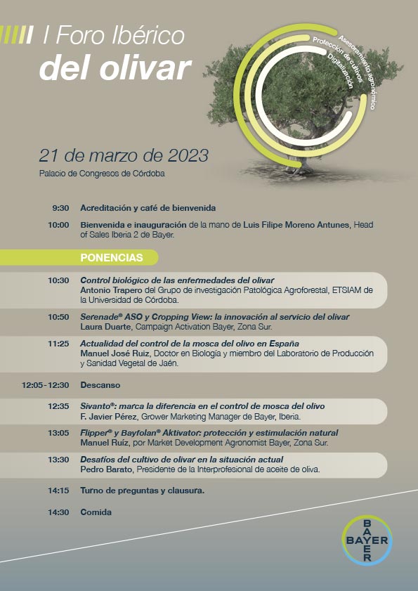 Jornada del olivar de Bayer en Córdoba -agroautentico.com