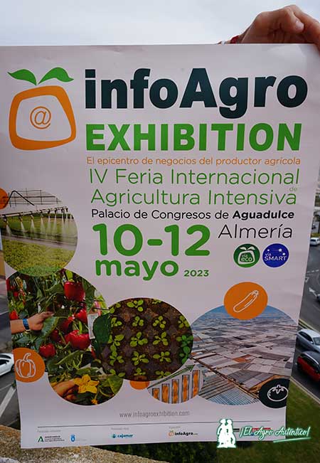 Cartel de InfoAgro Exhibition 2023. Rodrigo González / agroautentico.com