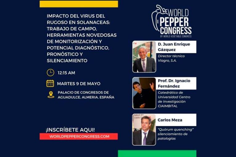 Día 9 de mayo. Impacto del virus del rugoso en solanáceas