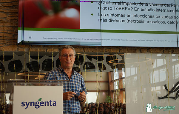 Luis Ortega, leader de un grupo de breeder de Syngenta / agroautentico.com
