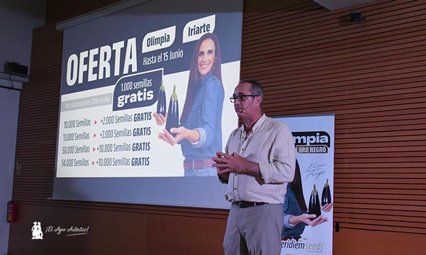 Miguel García, responsable de marketing de Meridiem Seeds / agroautentico.com