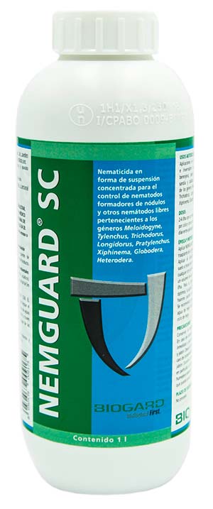 Protege tu cultivo de nematodos desde el trasplante con el nematicida Nemguard® SC.