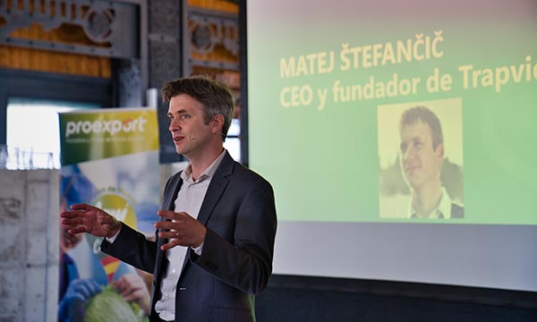 Matej Stefancic, CEO y fundador del sistema que monitoriza plagas en la agricultura / agroautentico.com