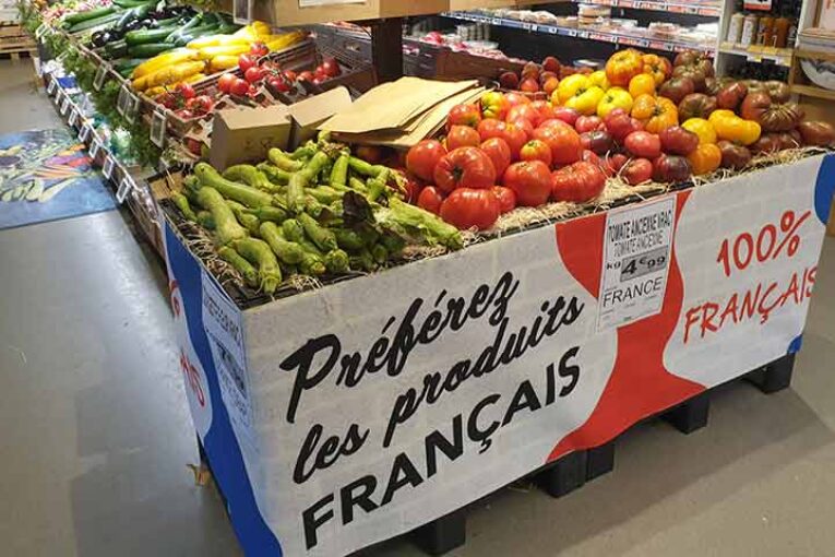 El amor propio de los franceses hacia sus frutas y verduras