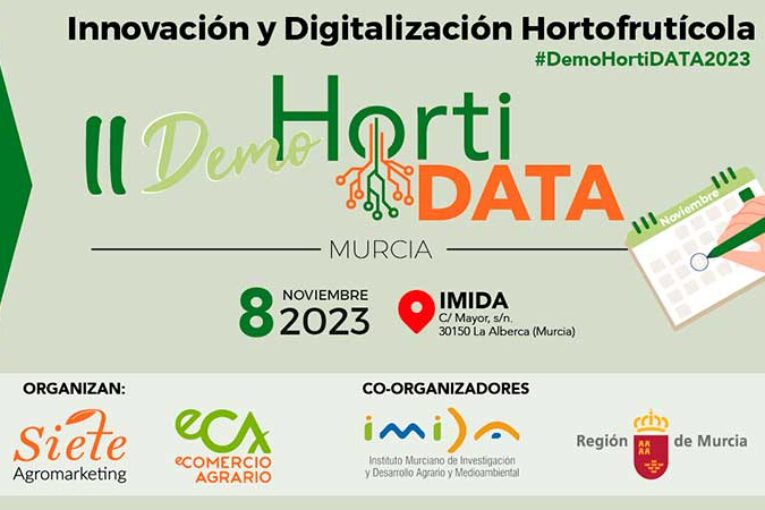 Día 8 de noviembre. Regresa Demo HortiData Murcia 2023