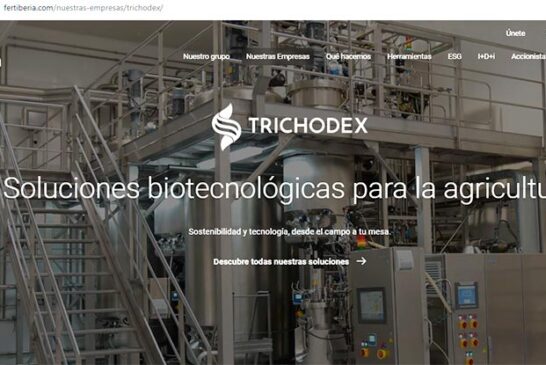 Trichodex estrena nueva web integrada en la página del Grupo Fertiberia