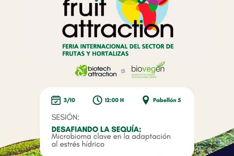Trichodex en Fruit Attraction: el papel del microbioma frente a la sequía