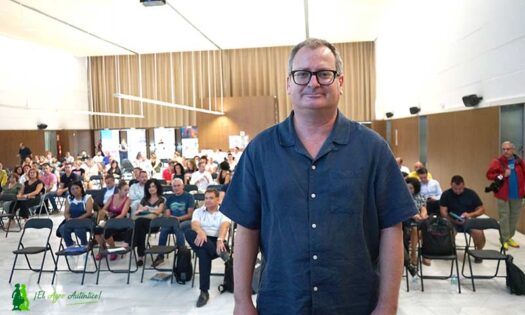 Juan Carlos Pérez Mesa ayer en las jornadas de la cooperativa CASI / agroautentico.com