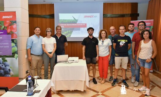 Brandt Europe con el equipo técnico de Suministros Agrícolas Céspedes / agroautentico.com