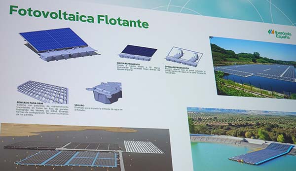 Fotovoltaica flotante de Iberdrola / agroautentico.com