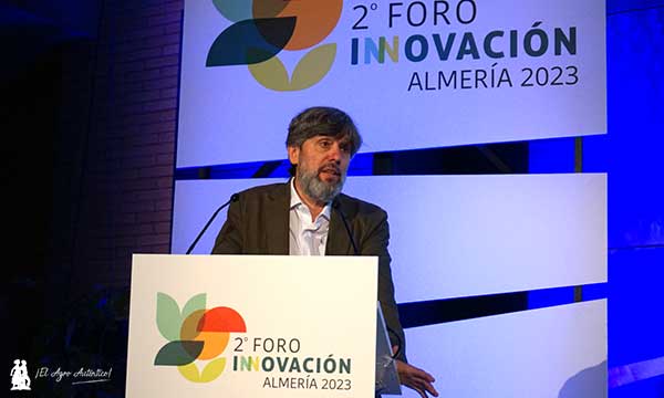Mikel Díez, Innovation Director-IBM Research en el II Foro Innovación La Unión Almería 2023 / agroautentico.com