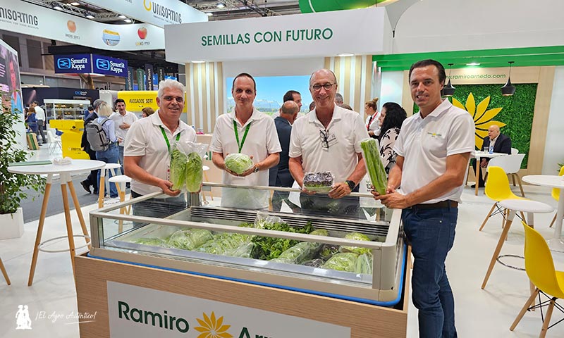 Ramiro Arnedo regresó a la feria Fruit Attraction, reforzando su posición en el mercado internacional apoyado por su amplio catálogo de variedades hortícolas y cultivos de hoja-noticias-agroautentico.com