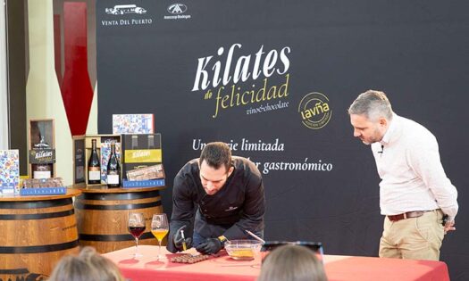 Bodega La Viña y David Pallàs presentan, Kilates de felicidad vino&chocolate-noticias-agroautentico.com