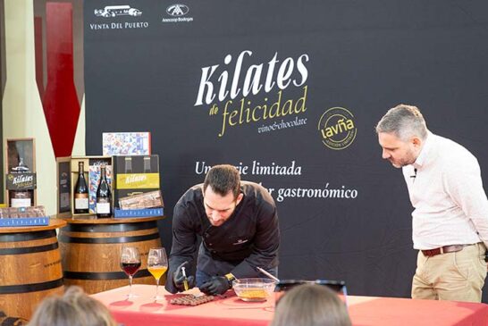 'Kilates' de felicidad con vino de cooperativa y chocolate de autor