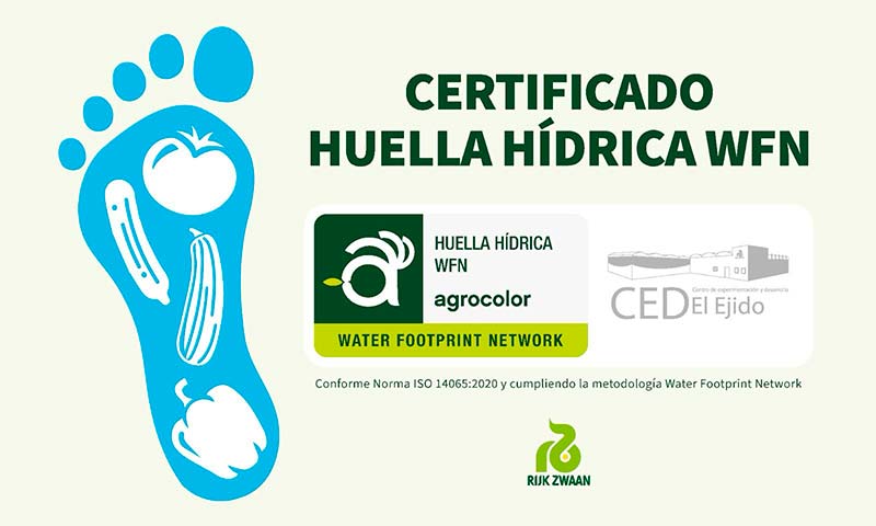 Rijk Zwaan Ibérica obtiene el certificado Huella hídrica para 5 cultivos en el CED El Ejido-noticias-agroautentico.com