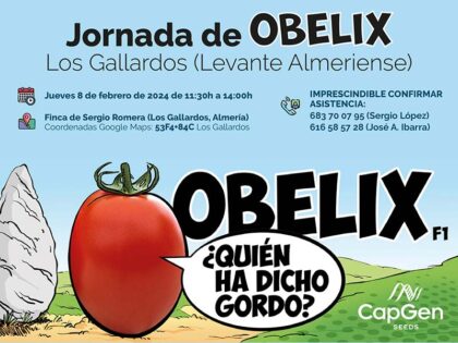 Día 8 de febrero. Jornada de tomate pera CapGen-noticias-agroautentico.com