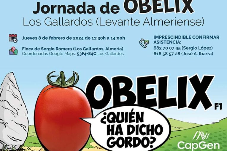 Día 8 de febrero. Jornada de tomate pera CapGen