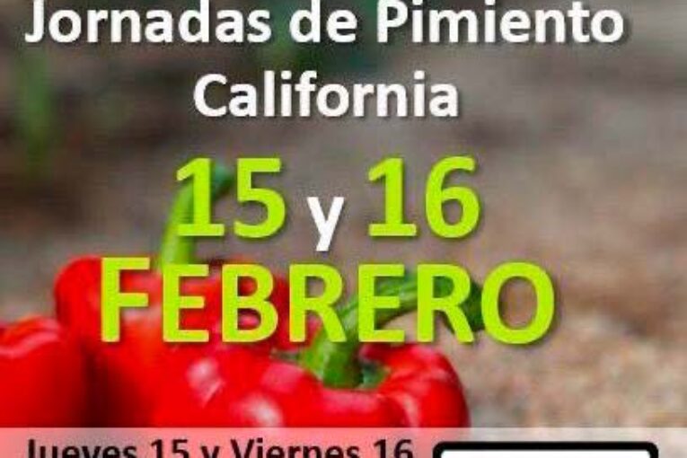 Días 15 y 16 de febrero. Jornadas de pimiento de Argenta Seeds
