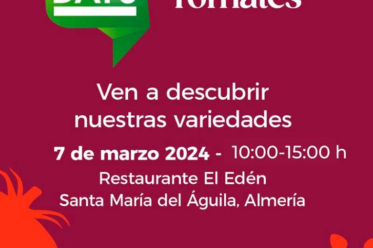 Día 7 de marzo. Jornada de tomate de Gautier