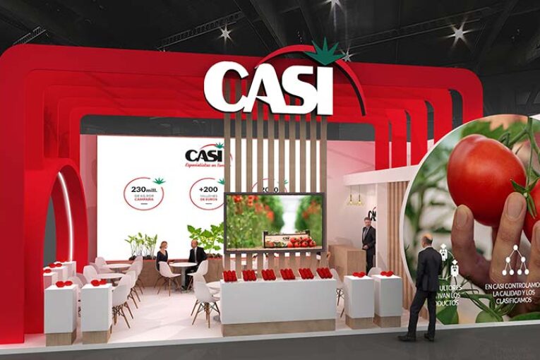 CASI asiste a Fruit Logistica como líder europeo de tomate en su 80 aniversario