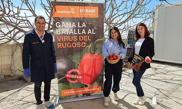 Puertas abiertas frente al virus del rugoso en tomate en la finca demo de Nunhems en El Alquián, Almería / agroautentico.com