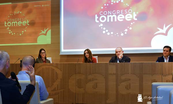 La Palma, Agroponiente, Grupo Paloma, Unica, CASI y Sanlucar en Congreso Tomeet en Almeria / agroautentico.com