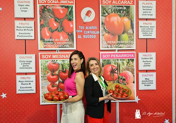 Loli García y Ana Belén González, delegadas de Intersemillas en Almería / agroautentico.com