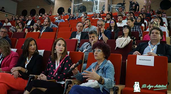 Esther Molina, agricultora de Níjar en el evento InVerdadero / agroautentico.com