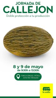 Jornadas de melón piel de sapo Callejón de Semillas Fitó