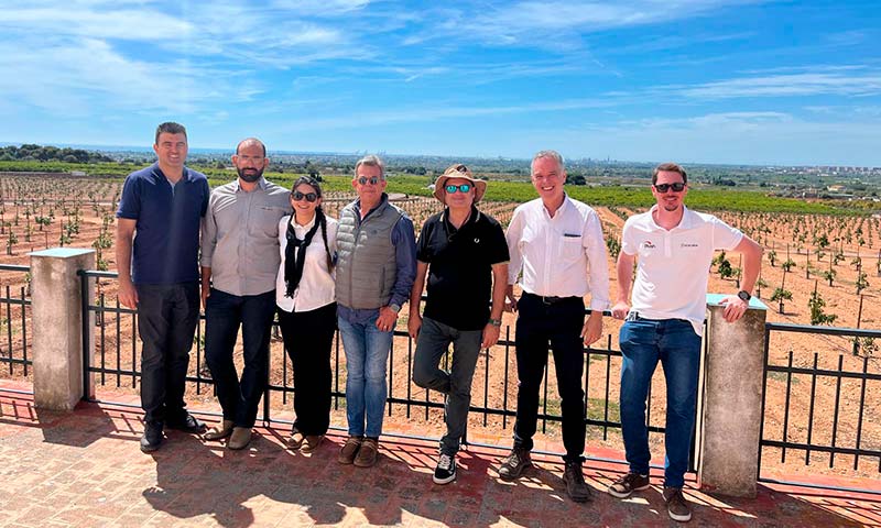 Ecoculture y su socio brasileño Valett Grow recorren la España agrícola