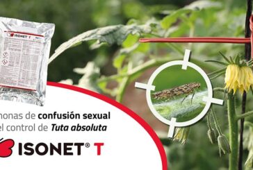 Isonet T, confusión sexual para controlar Tuta absoluta con Biogard