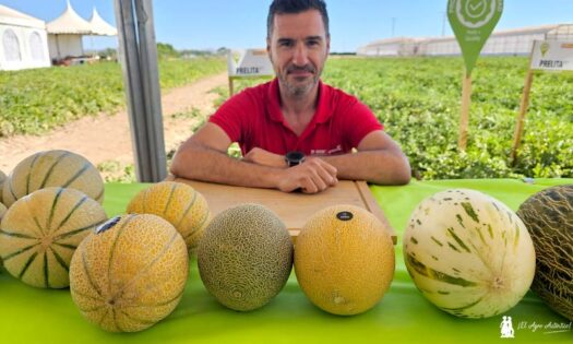 Enrique Ballester con Galkia y Sunup de BASF | Nunhems / agroautentico.com