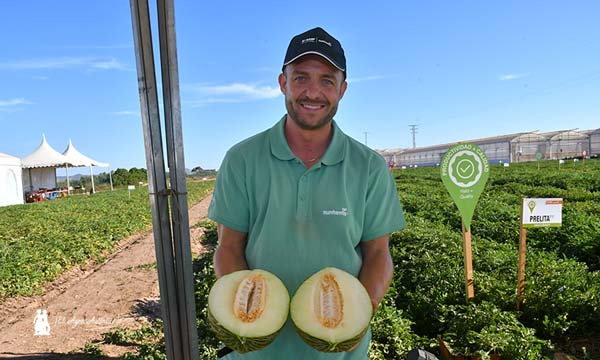 José Ramón Naranjo Delgado, especialista de ventas de melón en BASF con variedades de la línea superplanta / agroautentico.com