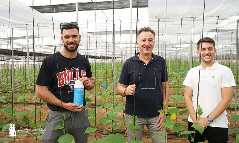 Santiago Martín, Paco Romero y Leo Rodríguez de Seipasa / agroautentico.com