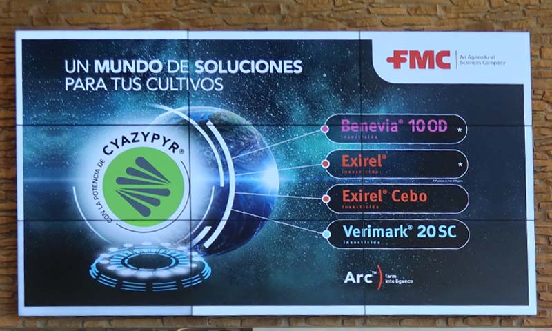 FMC presenta nuevas soluciones en base a Cyazypyr, los insecticidas Verimark y Benevia y otras herramientas para hortícolas en invernadero