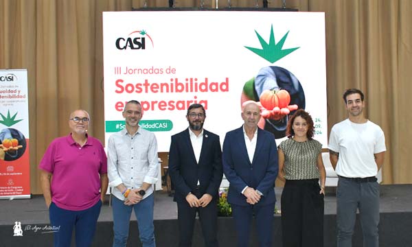 Ponentes de las sesiones sobre sostenibilidad en las jornadas de CASI / agroautentico.com