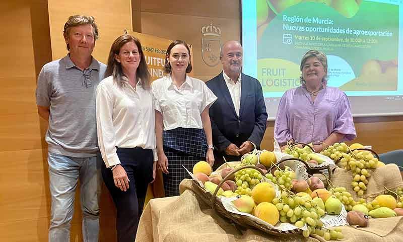 Murcia rastrea con Fruit Logística nuevas oportunidades de agroexportación