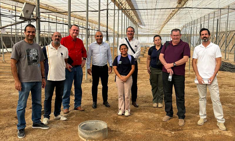 Técnicos agrícolas de Brasil se aproximan al ‘modelo Almería’